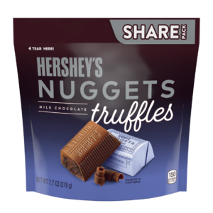 HERSHEY'S NUGGETS Milk Chocolate Truffles Candy