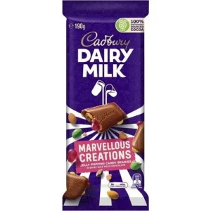 Cadbury Dairy Milk Marvellous Creations Jelly Poping Candy Beanies (190g)