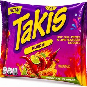 Takis Fuego Hot Chili Pepper & Lime Flavored Noodles