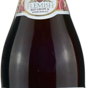 Flemish Sparkling Pomegranate Non Alcoholic Red Drink