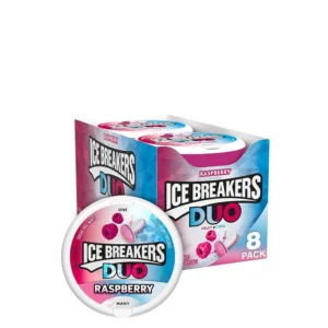 Ice Breakers Duo Fruit + Cool Mints, Raspberry