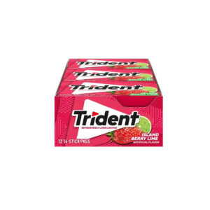 Trident Island Berry Lime Flavours Sugar Free Gum