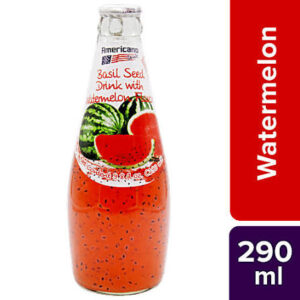Americana Basil Seed Drinks - Watermelon 290 ml