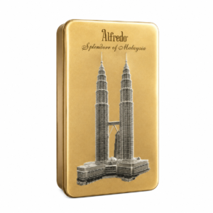 Alfredo Kuala Lumpur Twin Tower Milk Chocolate Tin 180g