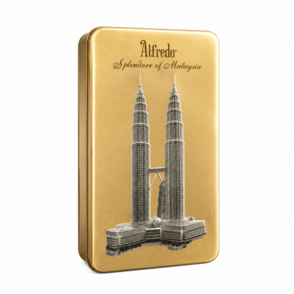 Alfredo Kuala Lumpur Twin Tower Milk Chocolate Tin 180g