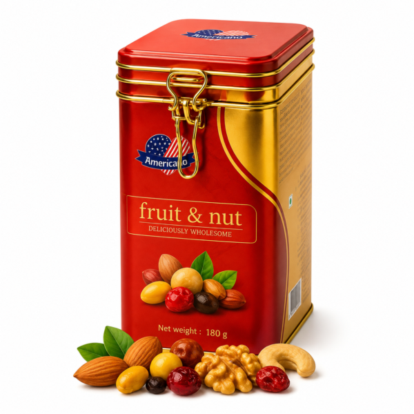 Americano Tin Fruits and Nuts 180GM