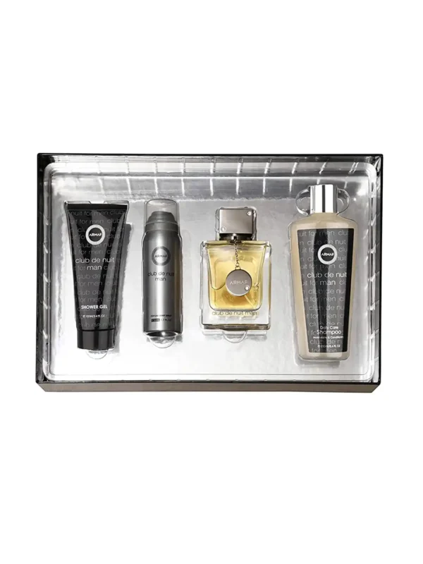Armaf Men Black Club De Nuit Perfume Gift Set 100 ml - Fragrance Gift Set for Men