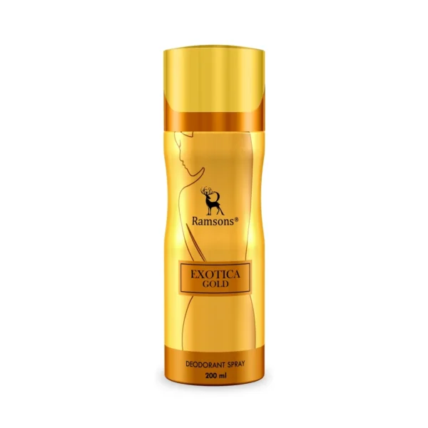 Ramsons Exotica Gold Deodorant Spray For Women - 200ml