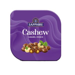 512zS4-QvzL.jpg Sapphire Chocolate Coated Nuts - Cashew Caramel - 90 g