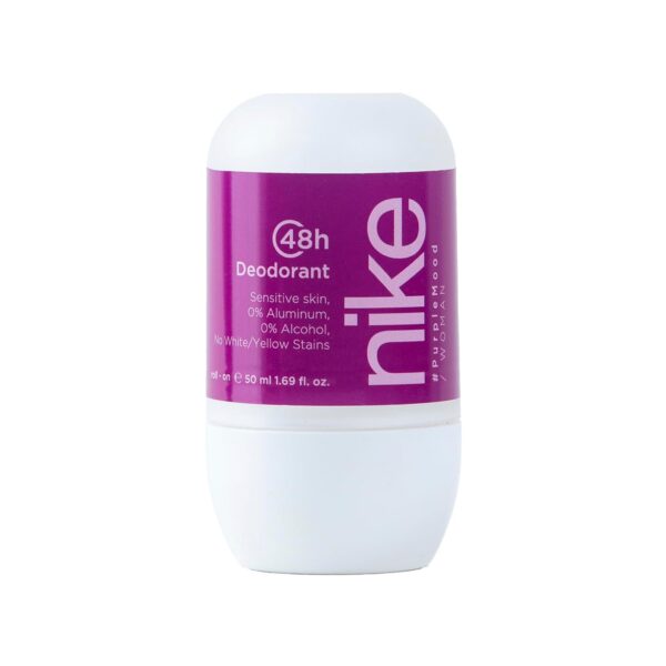 NIKE - Purple Mood 50 ml, Roll-On Women's Deodorant