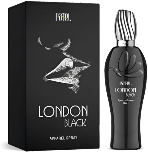 PATEL London Black 60 ML APPAREL Long Lasting Perfume