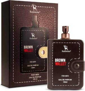 71UPG-BBsHL._AC_UF10001000_QL80_.jpg Ramsons Brown Wallet Eau de Parfum for Men - 100 ml