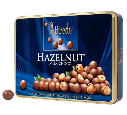 Alfredo Almond Milk Chocolate Tin 300GM | 180GM