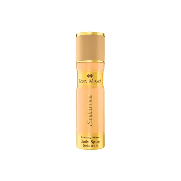 Royal Mirage Sandalwood Perfumed Body Spray 200ml