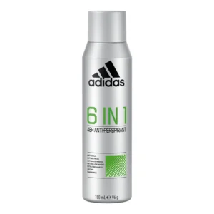Adidas-Deodorant-Spray-6-in-1-Men-150-ml_0_515-1.webp Adidas, Deodorant Spray 6 in 1 Men - 150 ml