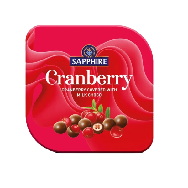 Sapphire Chocolate Coated Nuts Cranberry 90g