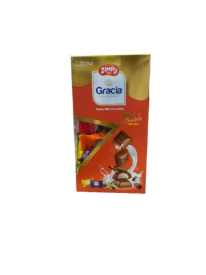 Zimpy Gracia Milk Chocolate 200GM