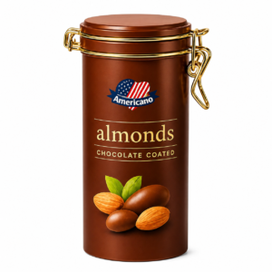Americano Nuts Tin  Almonds 90GM