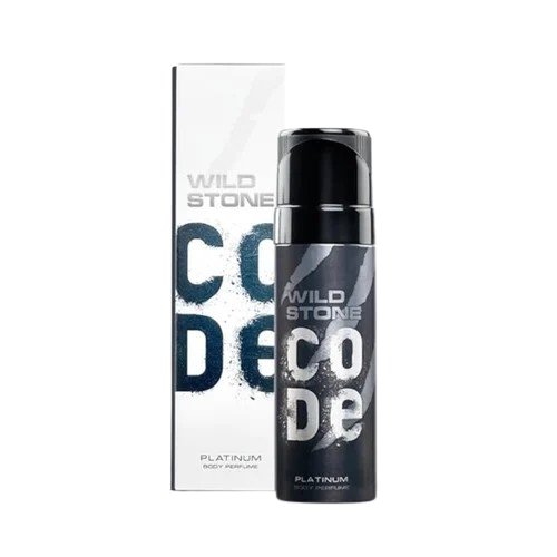 Wild Stone CODE Platinum Body Perfume for Men, 120ml