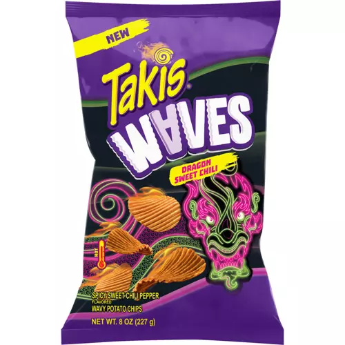 Takis Dragon Sweet Chili Waves Chips
