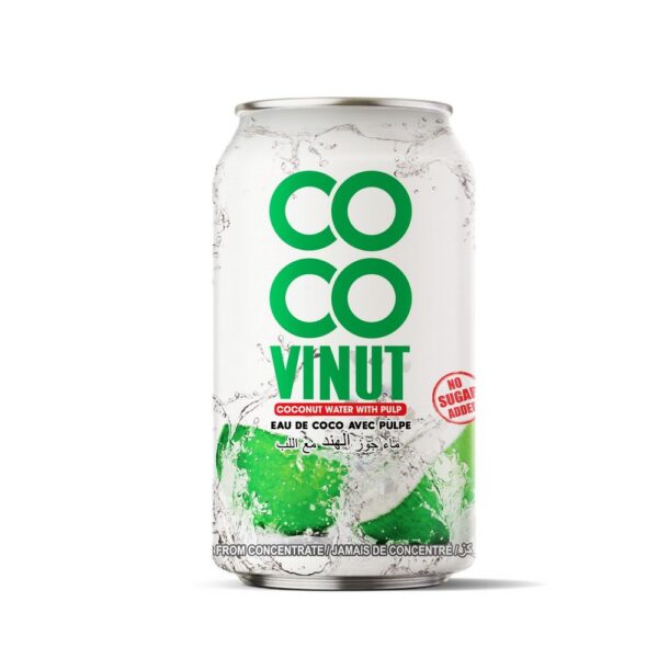 Vinut Coconut Water, With Pulp