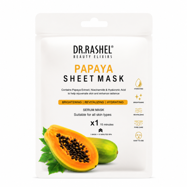 Dr.Rashel Papaya Face Sheet Mask