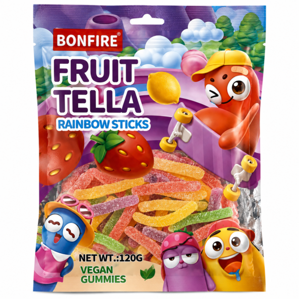 Bonfire Fruit Tella 120GM