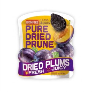 Bonfire Juicy Springy, Pure Dry Prune, Dried Plums, 60g
