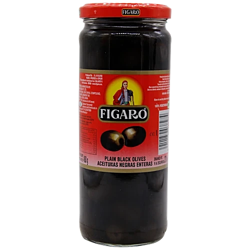 Figaro Spanish Olives Pitted Black