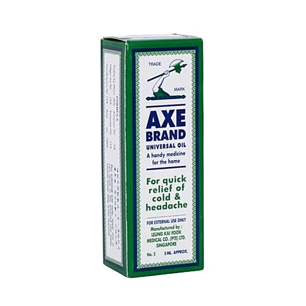 Axe Brand Universal Oil For Quick Relief Of Cold 5ML