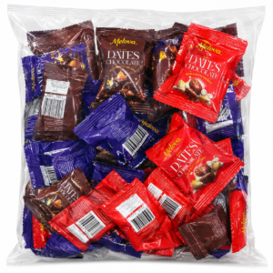 Melova Assorted Dates Chocolate 1KG