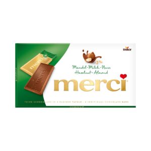 merci Table chocolate Almond and Milk 100GM