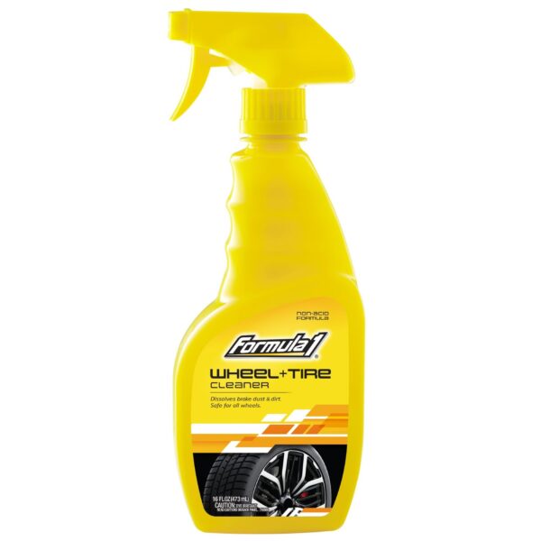 Formula 1 Foaming Wheel & Tire Cleaner for Cars & Bikes, 473ml
