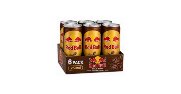 RED BULL - Cold Brew Coffee Flavoured Energy Drink