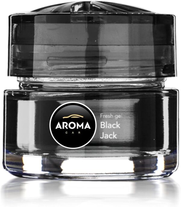 Aroma Car Perfume Gel Air Freshener Black 50ml