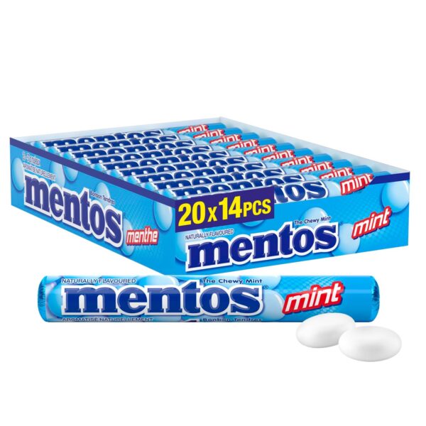 Mentos Chewy Mint Candy Roll