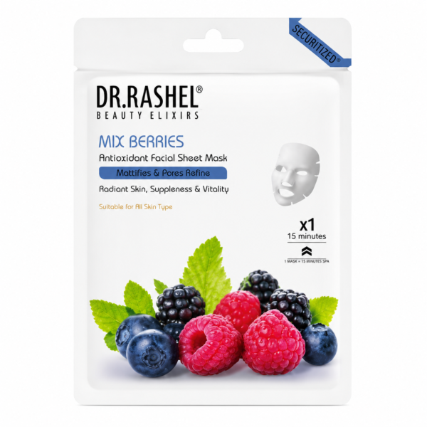 Dr.Rashel Mix berries Face Sheet Mask