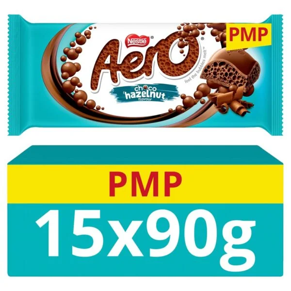 Aero Milk Chocolate Sharing Bar 90g