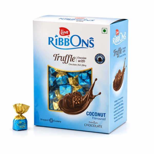 1800gm Liva Ribbons Chocolate Truffles