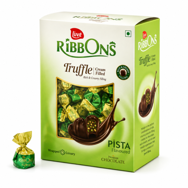 1800gm Liva Ribbons Chocolate Truffles