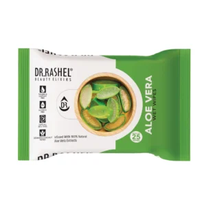 AleoveraWetWipes-01.webp Dr. Rashel Aloe Vera Face Wet Wipes
