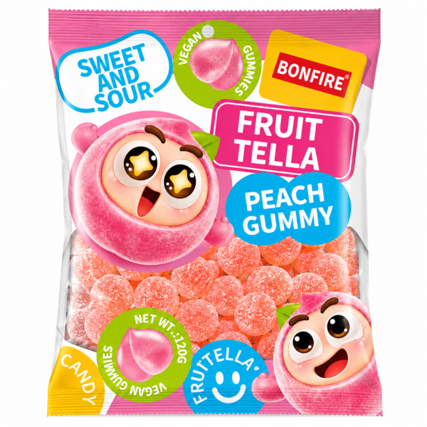 Bonfire Peach Gummy 120GM