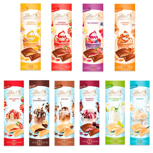 Lindt Chocolate Ice Chocolate Bar 100gm
