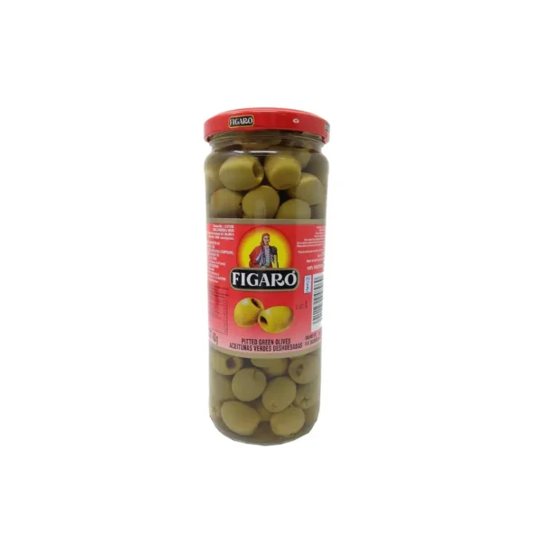 Figaro Pitted Green Olives 450g