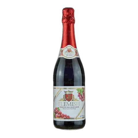 Flemish Sparkling Red Grape And Canberry Fruit