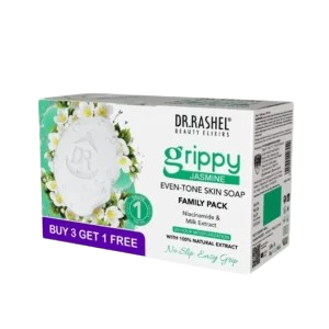 Buy DR.RASHEL Set Of 4 Grippy Jasmine Even Tone Skin Soap