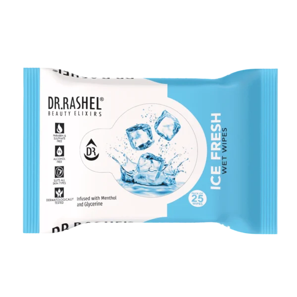Dr. Rashel Ice Fresh Face Wet Wipes