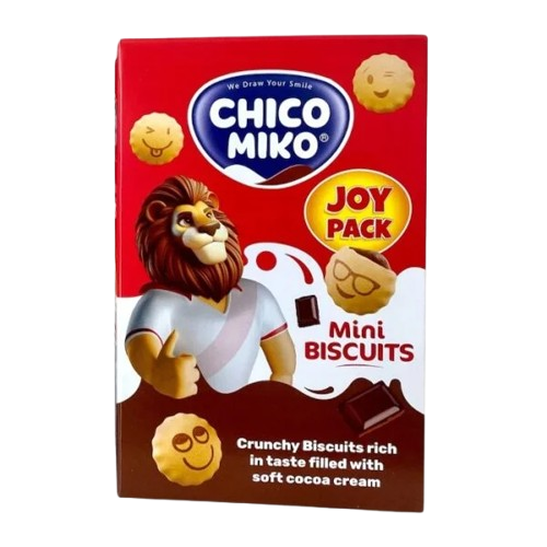 MINI BISCUITS CHICO MIKO FILLED WITH CHOCOLATE CREAM 40g