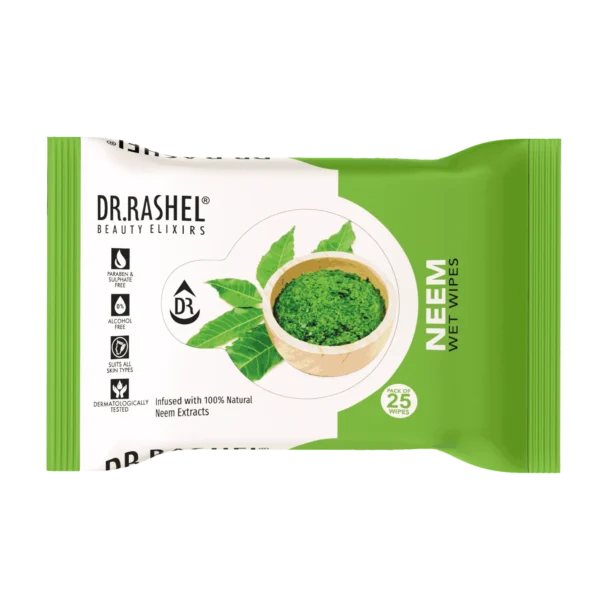 Dr. Rashel Neem Face Wet Wipes
