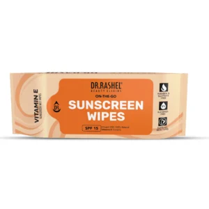VitaminESunscreenWipesSlide-01.webp Dr. Rashel Vitamin E Sunscreen Wipes
